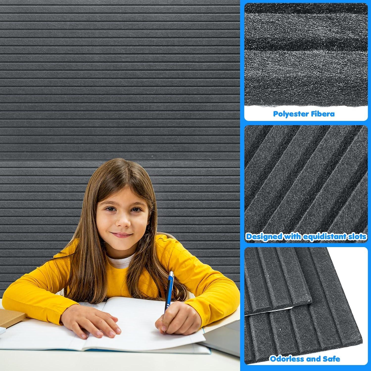 Paneles Acústicos Autoadhesivos Woanger 5 Piezas 119.4x61 cm