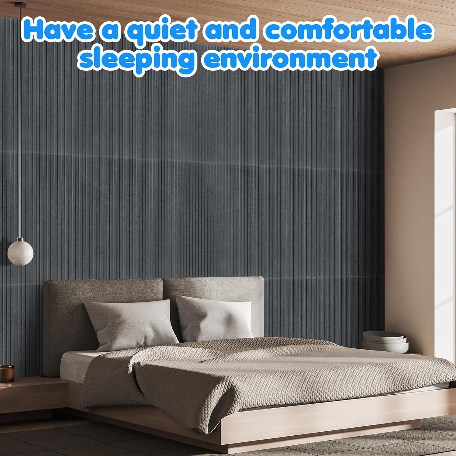 Paneles Acústicos Autoadhesivos Woanger 5 Piezas 119.4x61 cm