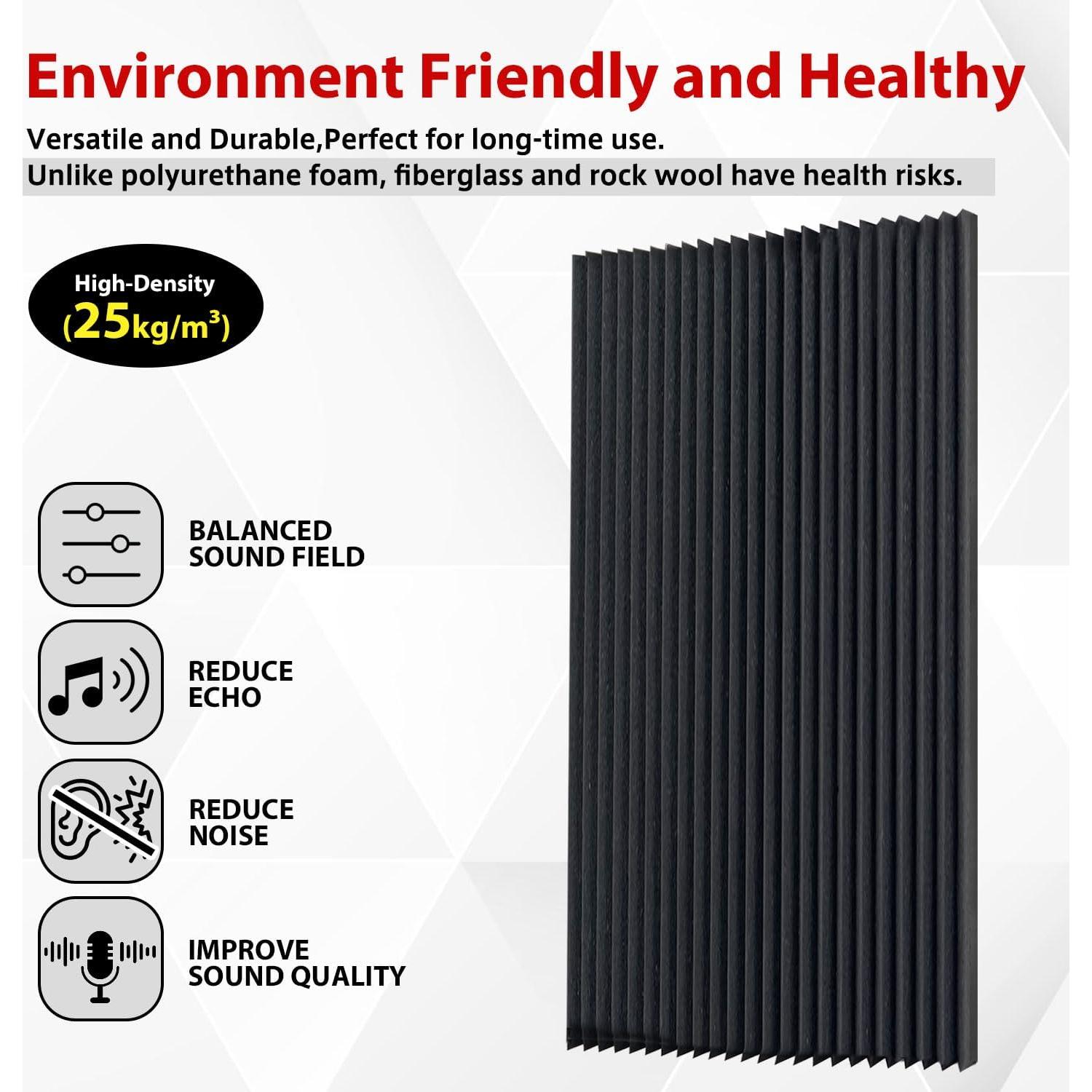 Panel Acústico FONESO 149.86x60.96cm Espuma Absorbente