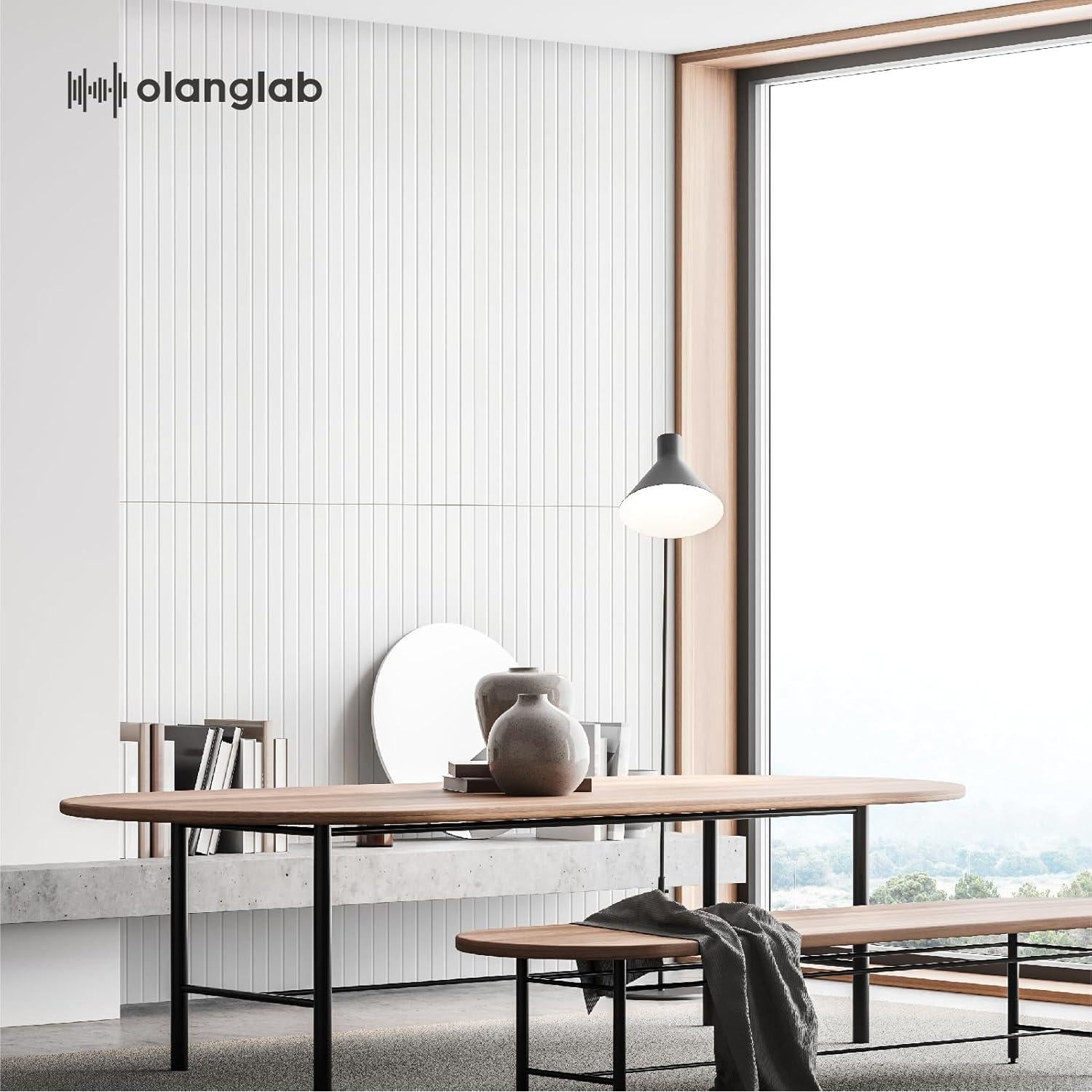 Paneles Acústicos Olanglab 10 Unidades 119x58 cm Absorbentes