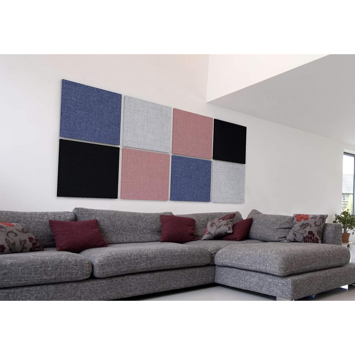 Panel Acústico ADW Rectángulo 121.92x60.96x2.54 cm Blanco