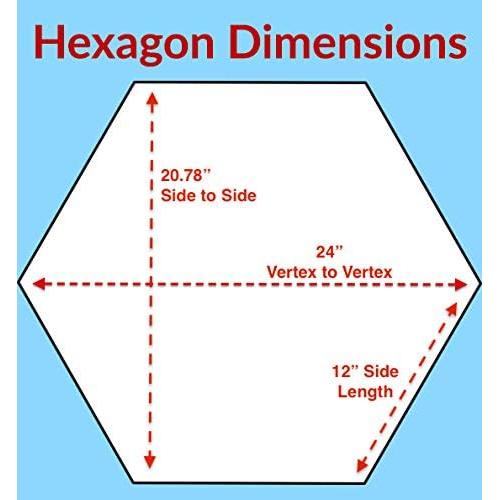 Panel Acústico ADW Hexágono 61x61 cm Ciruela Azul FR701