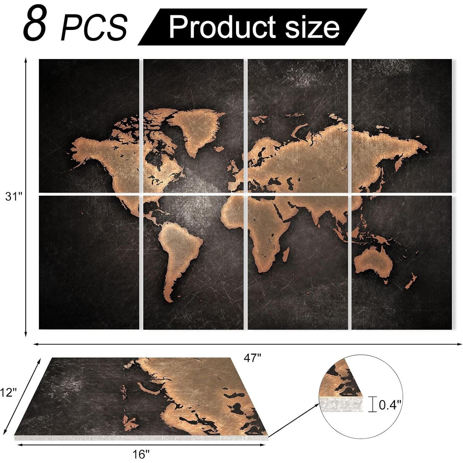 Paneles Acústicos Art Absorbentes de Sonido 30x40cm 8 Pcs