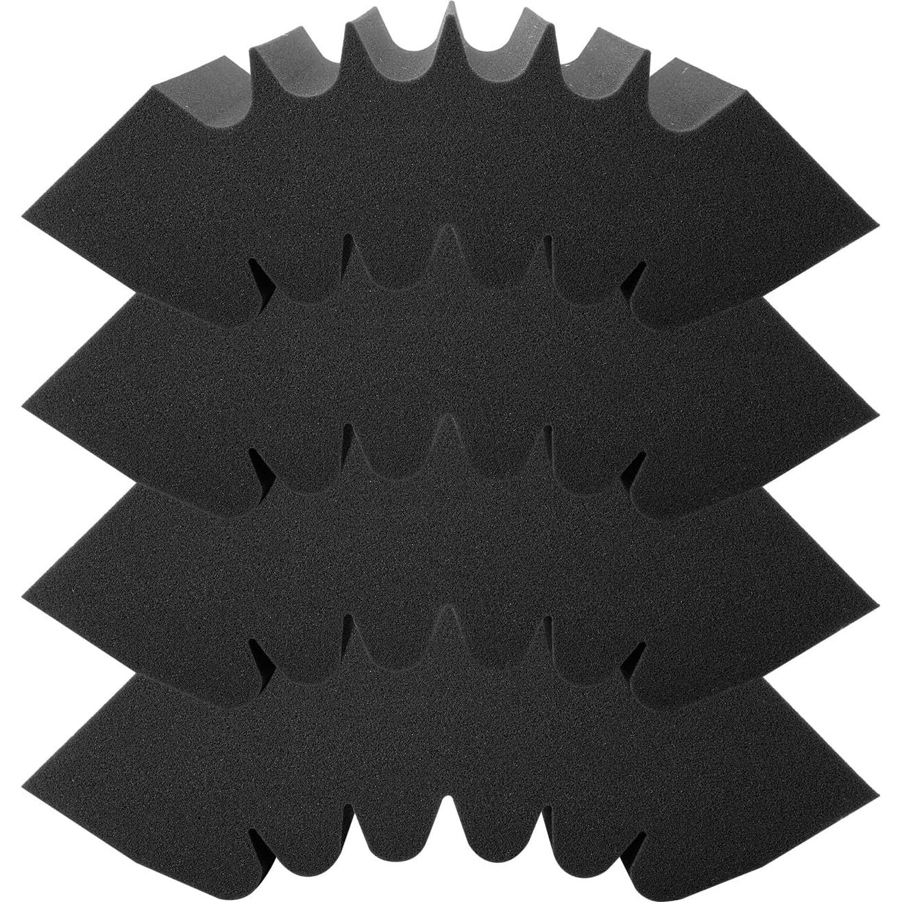 Paneles Acústicos VEVOR 4 Piezas 42x16x30.5 cm Alta Densidad