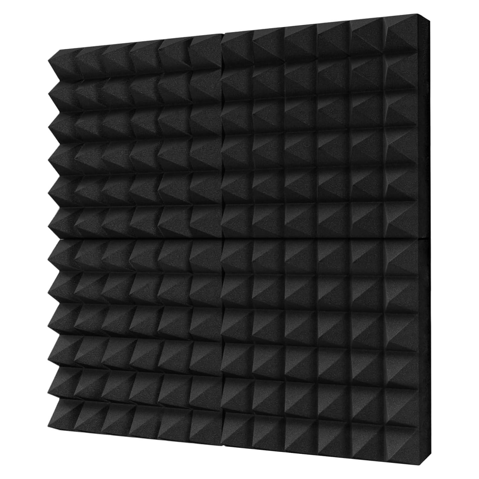 Paneles Acústicos TroyStudio 30x30 cm, 4 Pcs, Aislamiento Sonoro