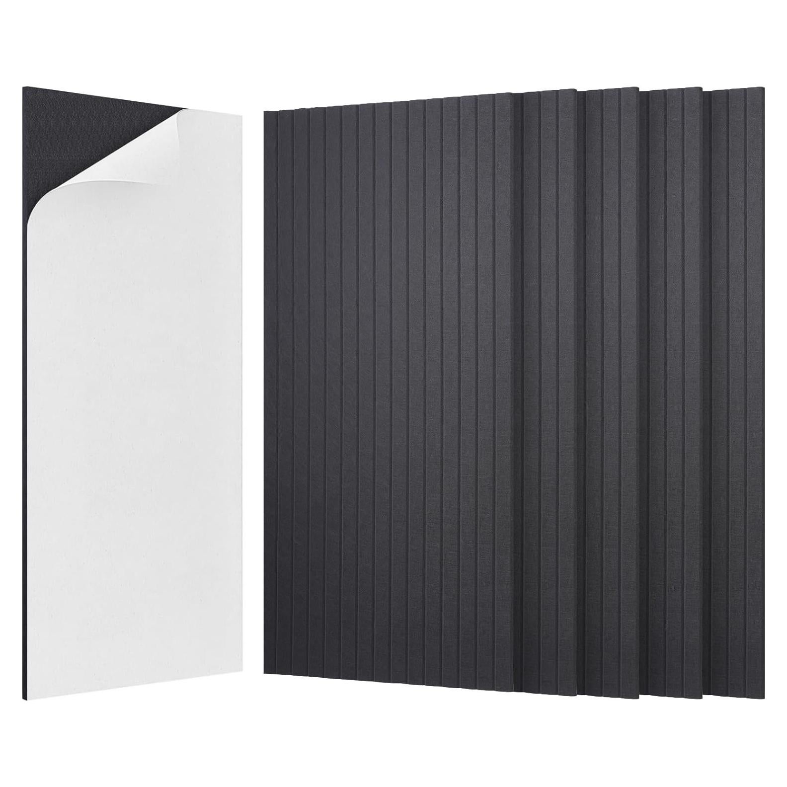 Paquete de 10 Paneles Acústicos 120x60 cm EVENRISING Negro