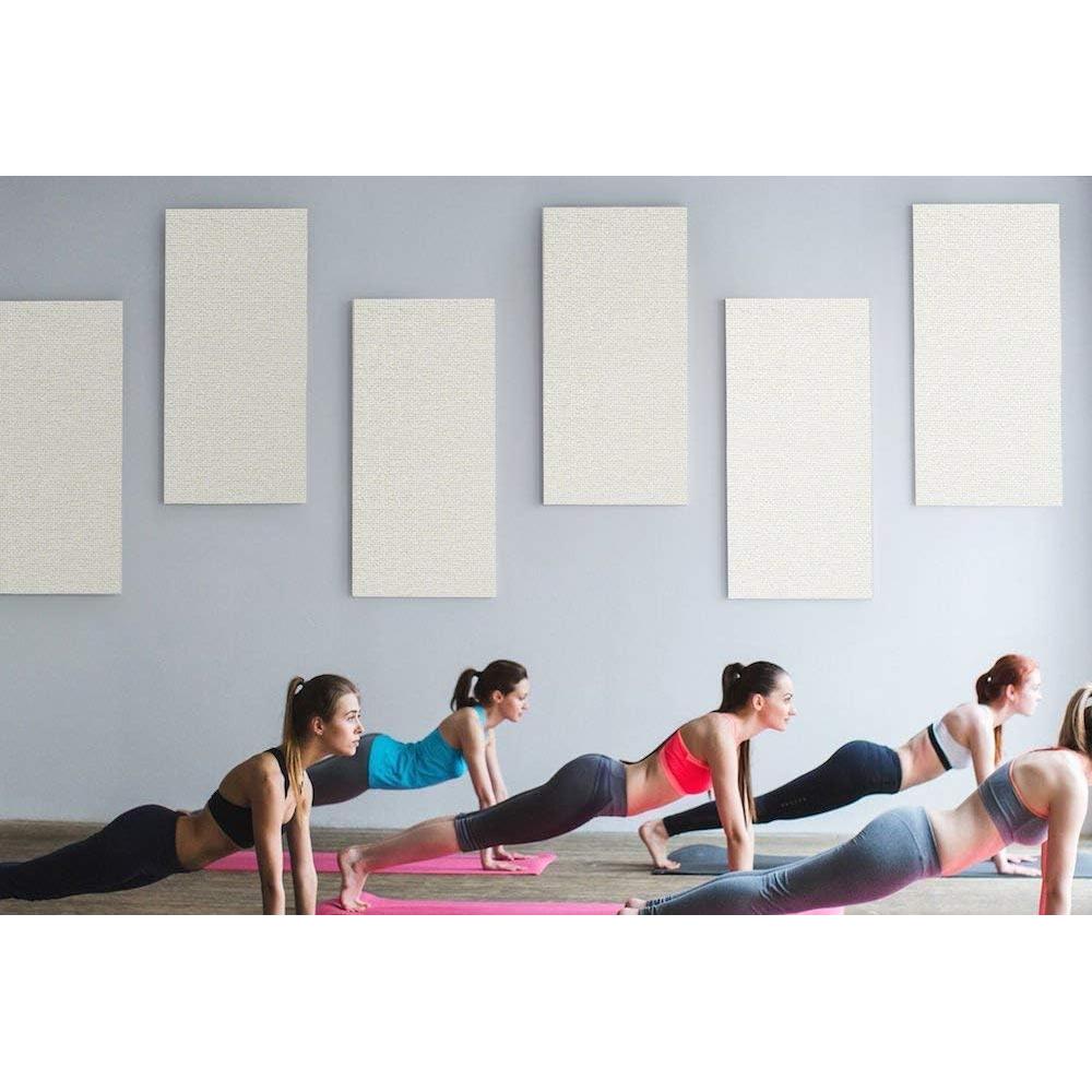 Panel Acústico ADW Rectángulo 121.92x60.96x5.08cm Negro