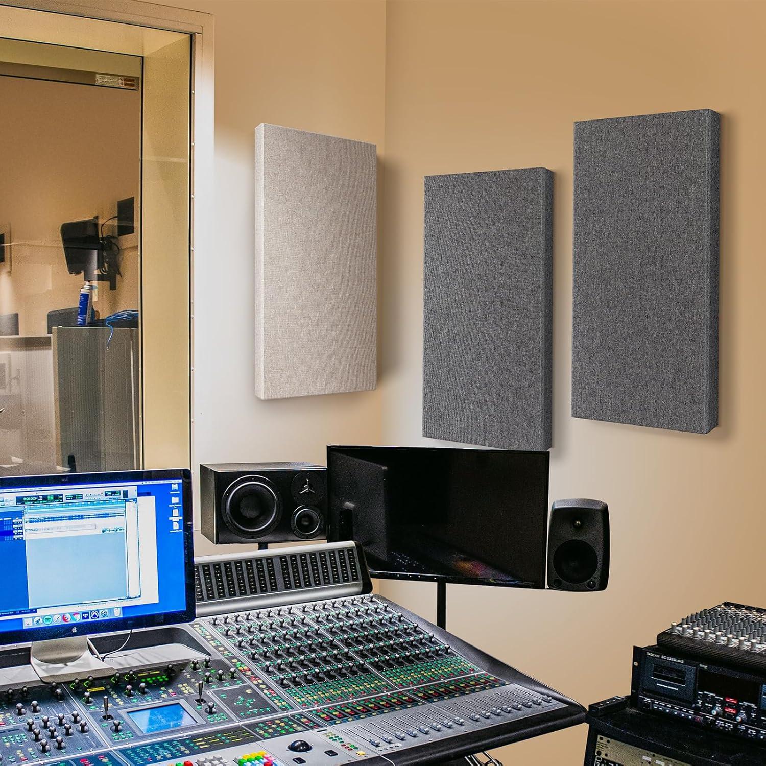 Paneles Acústicos UMIACOUSTICS 60x30 cm Lino 2 PCS Autoadhesivos