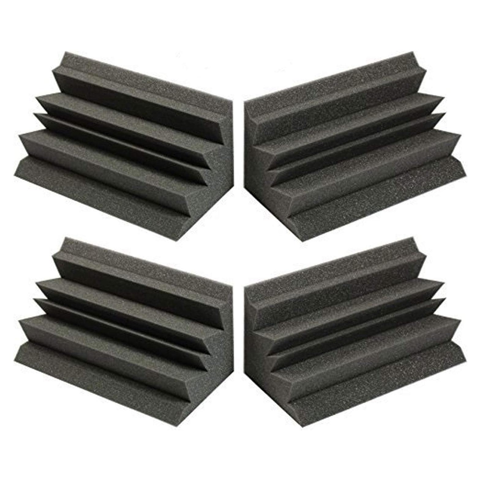 Trampa de Graves Acústica Mybecca 30.48x15.24 cm 4 Pack Carbón