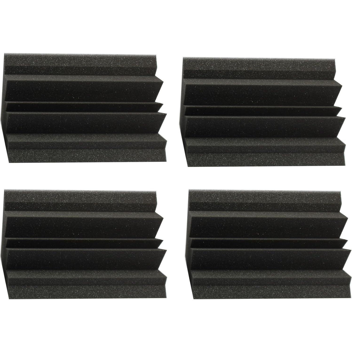 Trampa de Graves Acústica Mybecca 30.48x15.24 cm 4 Pack Carbón