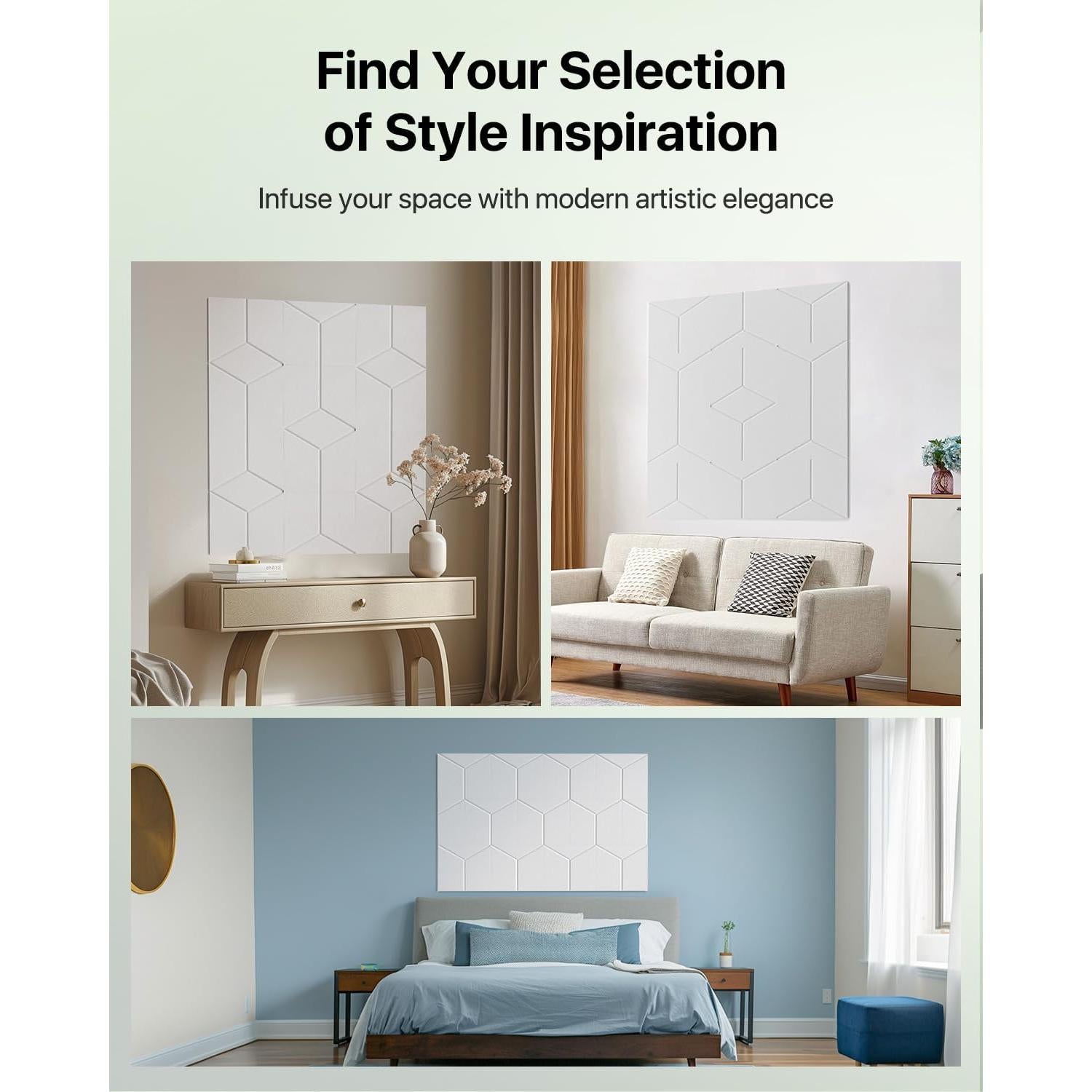 Paneles Acústicos Aislantes de Sonido Y-Line, 12 Piezas 30.48x25.9 cm