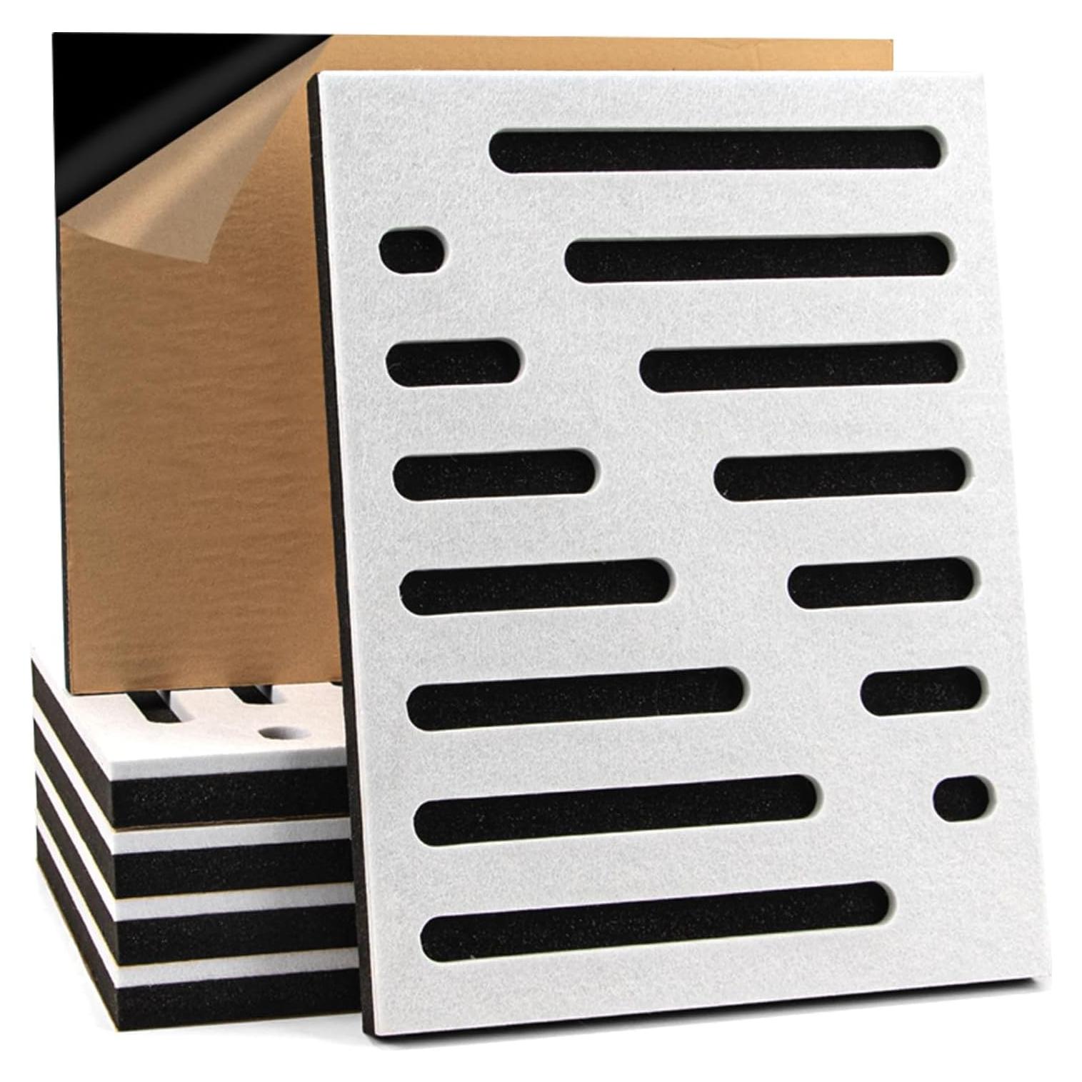 Paneles Acústicos Autoadhesivos Art3d 6 Unidades 40x30 cm