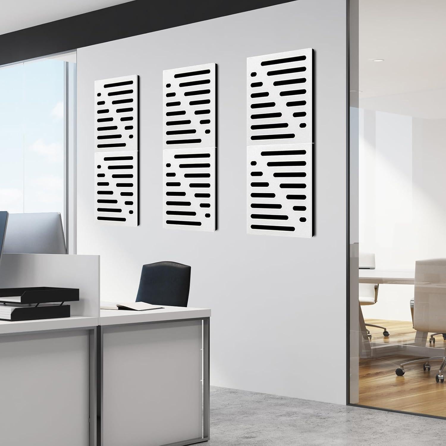 Paneles Acústicos Autoadhesivos Art3d 6 Unidades 40x30 cm