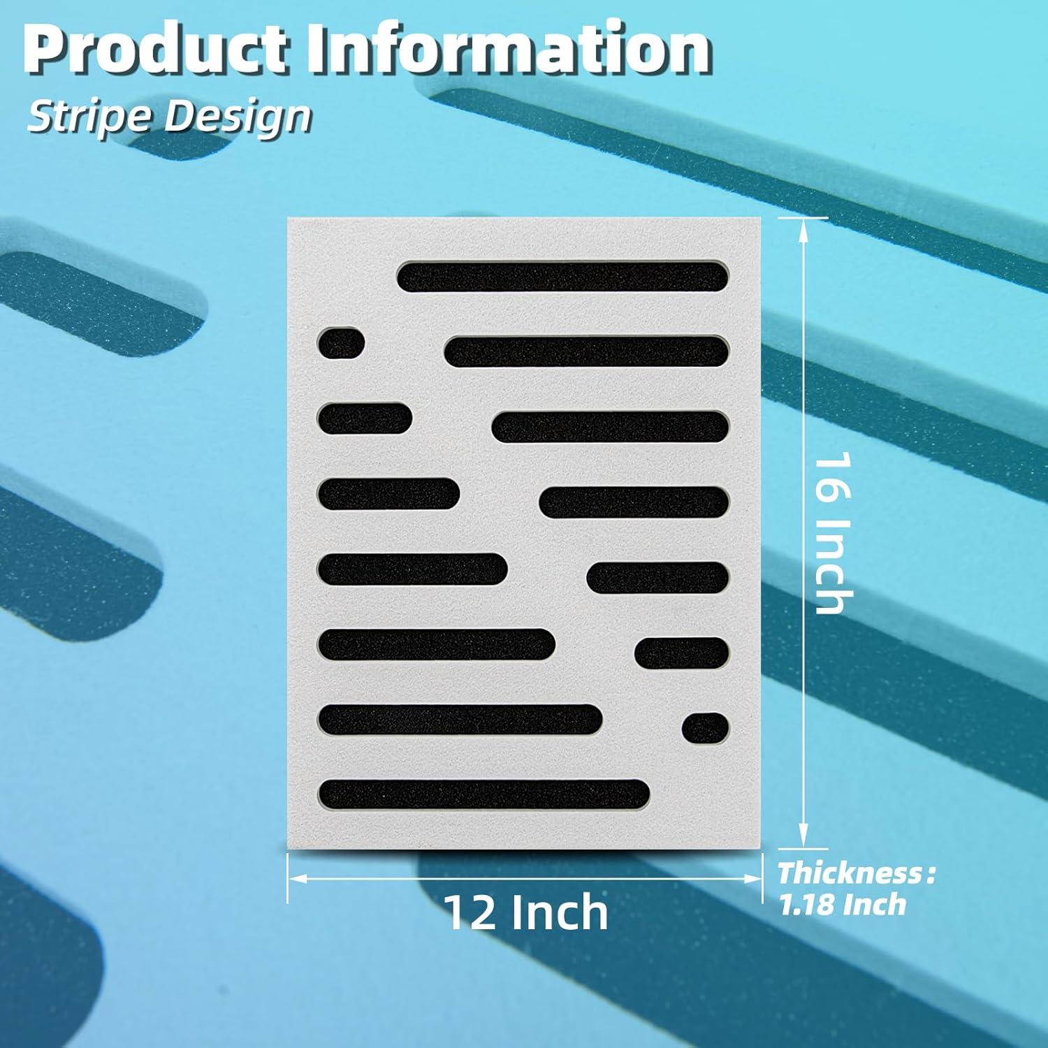 Paneles Acústicos Autoadhesivos Art3d 6 Unidades 40x30 cm
