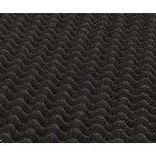 Panel Acústico Autoadhesivo BookishBunny 1.5" Negro 1x2m