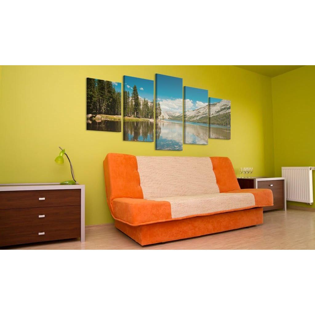 Lienzo Acústico Artgeist 80x40 cm 5 Piezas Naturaleza