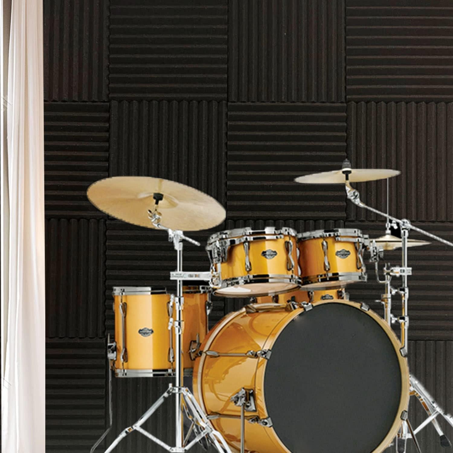 Paquete de 52 cintas adhesivas doble cara negras 2.54 cm x 30.48 cm