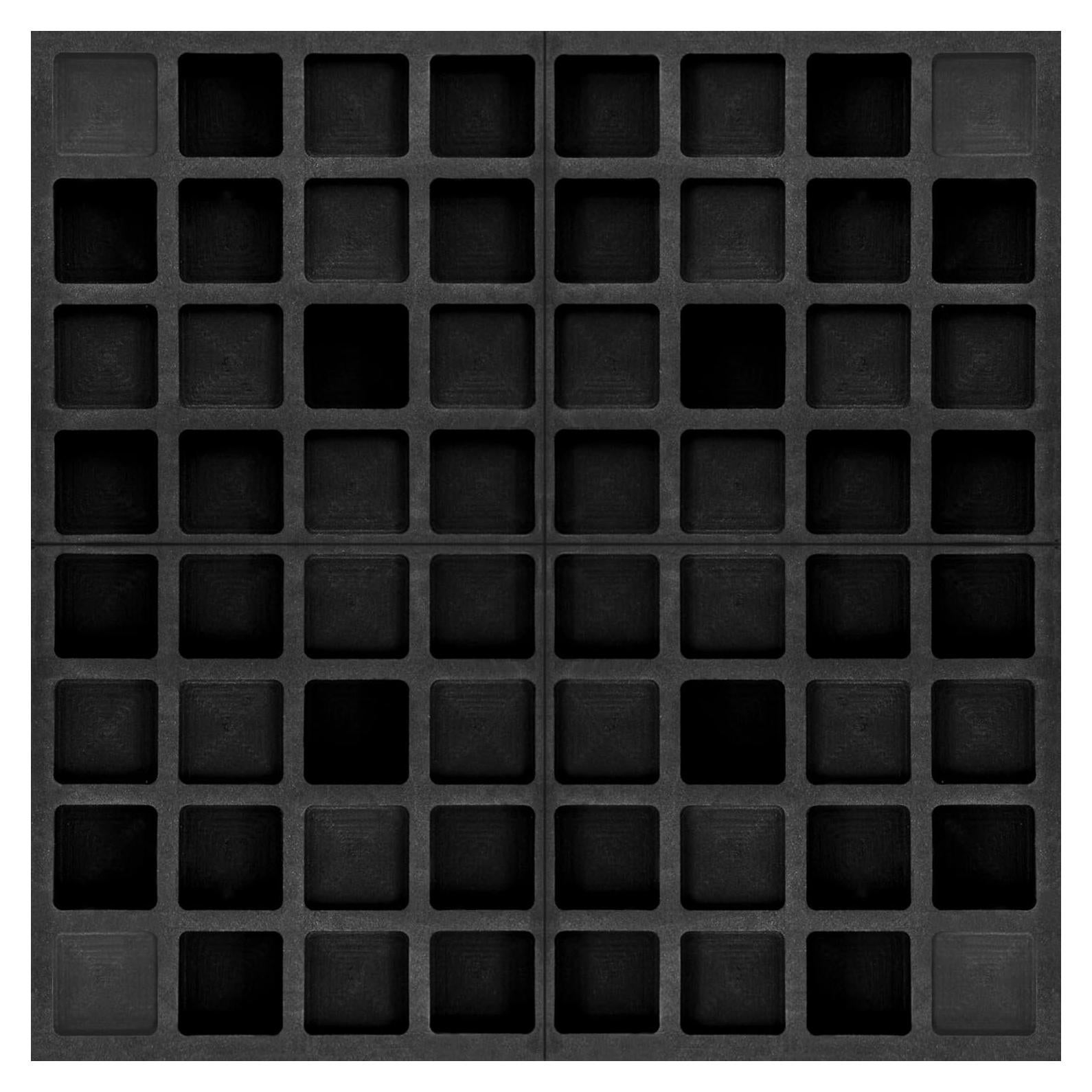 4 Paneles Difusores Acústicos EVA 60x60x5cm Negro para Estudio