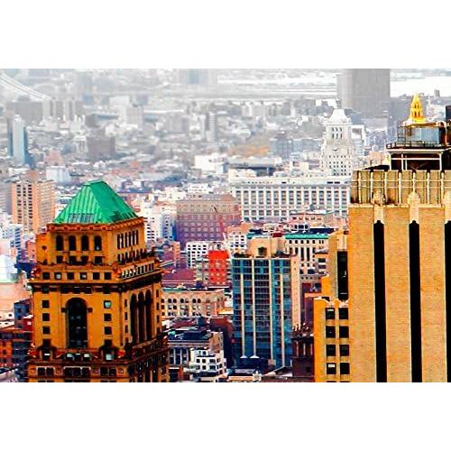 Lienzo Acústico Artgeist Nueva York 225x112.5 cm 5 Piezas