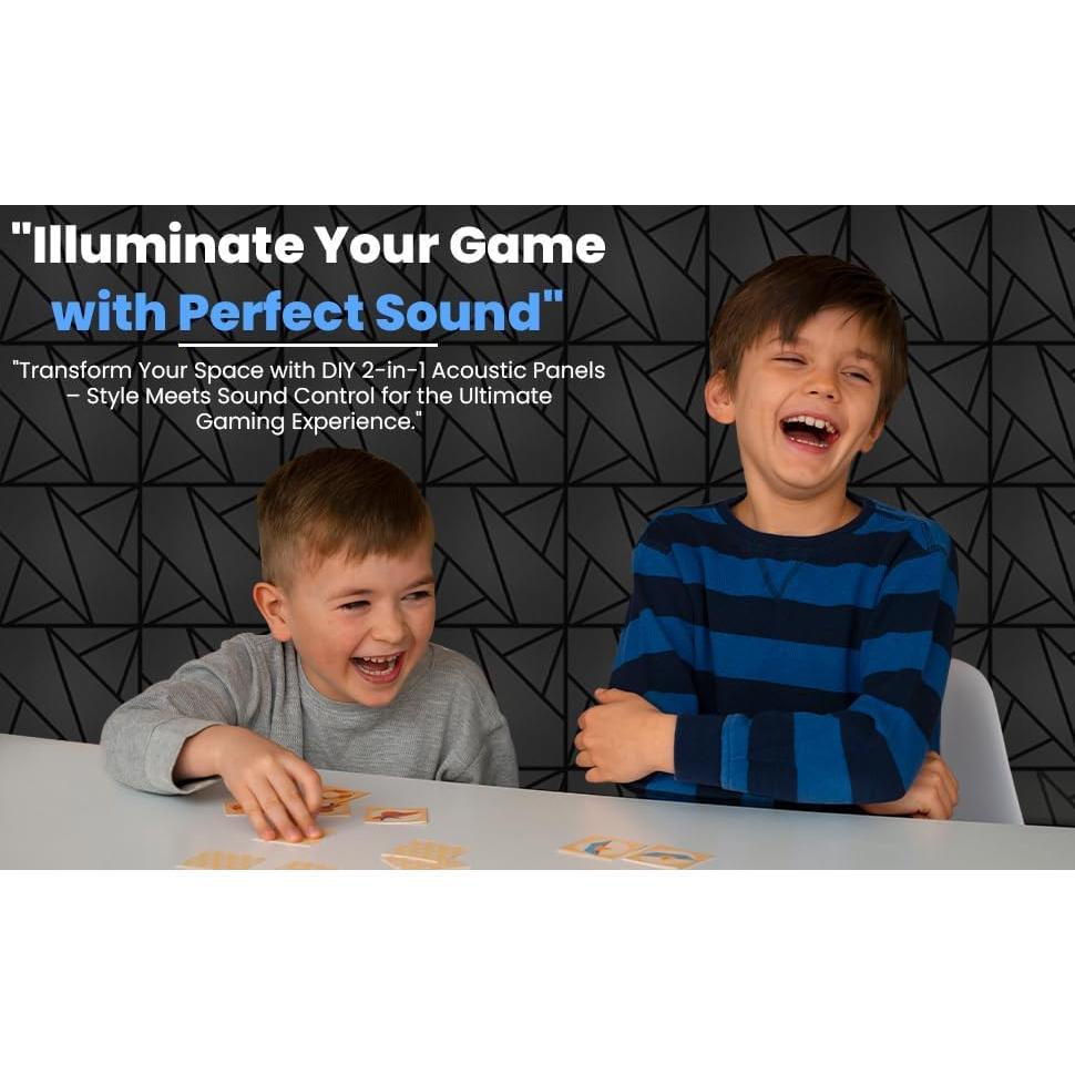 Paquete de 8 Paneles Acústicos Xpneuma 30.48x30.48 cm - Alta Densidad