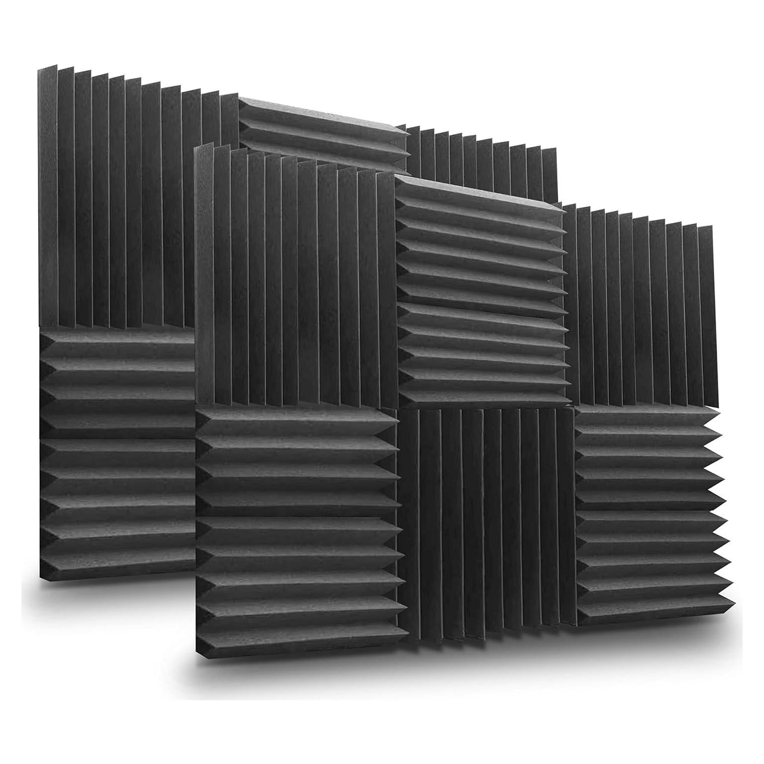 Kit de Paneles Aislantes de Sonido Pyle PSI1612 - 12 Piezas 30.48x30.48cm