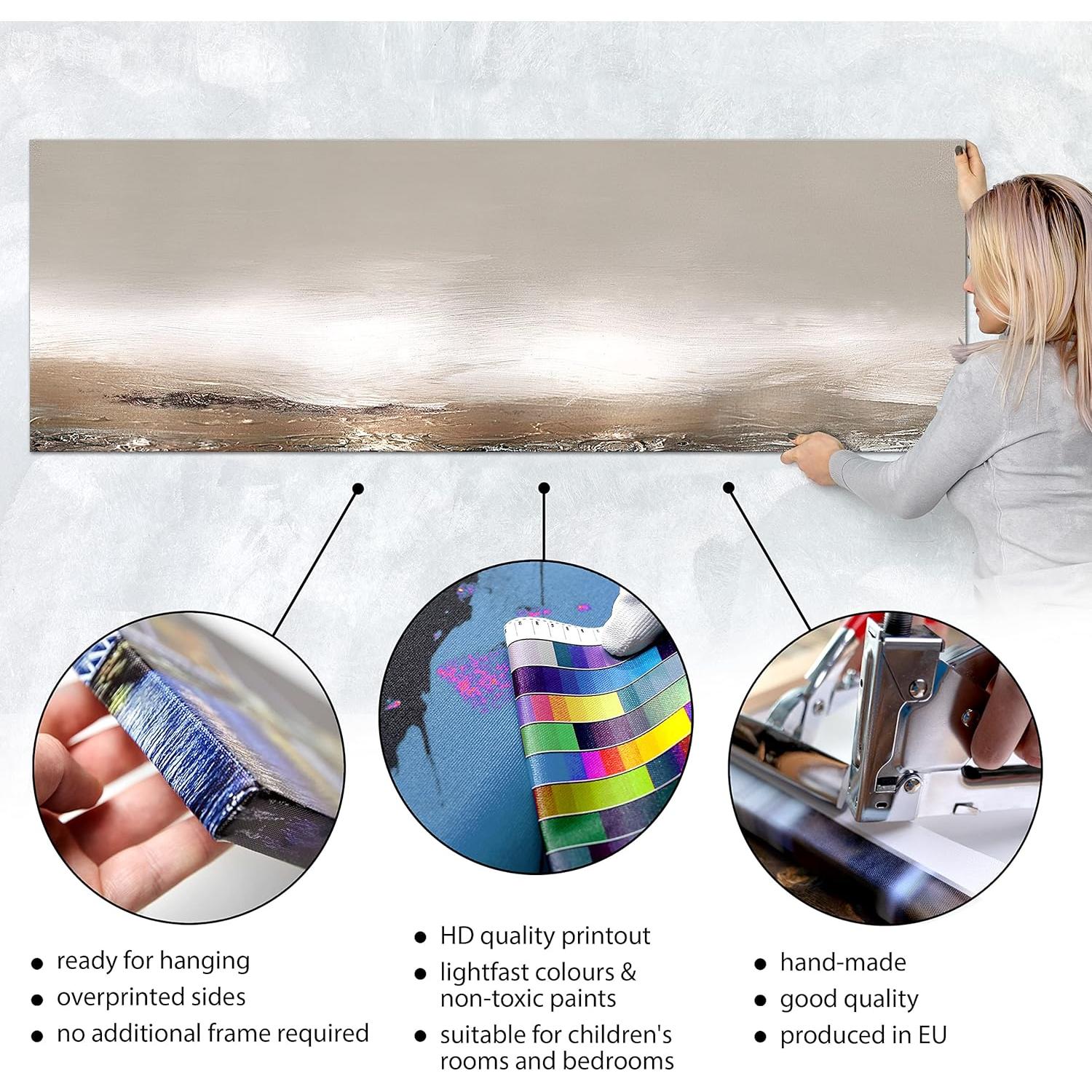 Impresión en Lienzo Acústico Artgeist 135x45 cm - Aislamiento Sonoro