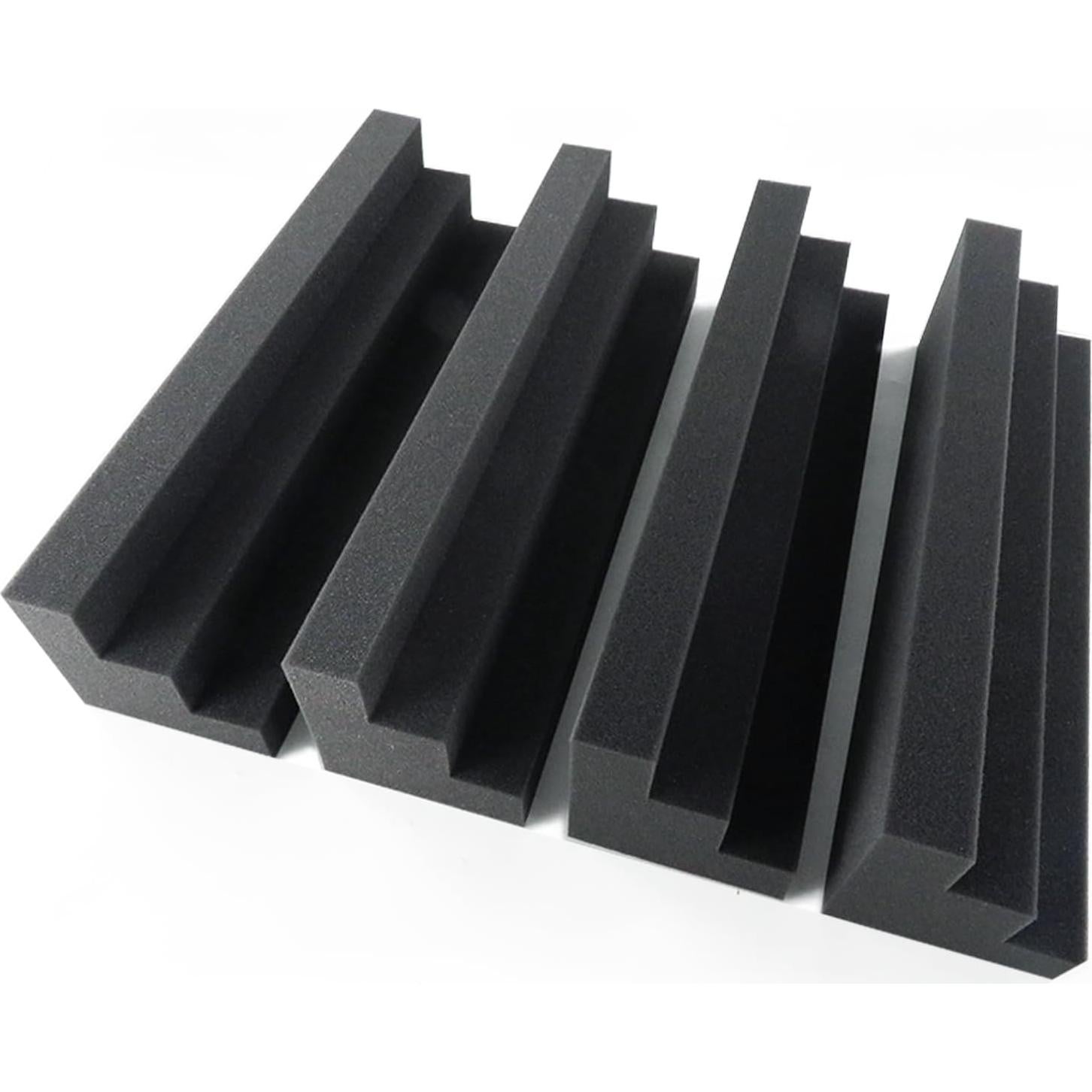 Paquete de 24 trampas de graves espuma acústica 30.48x7.62 cm