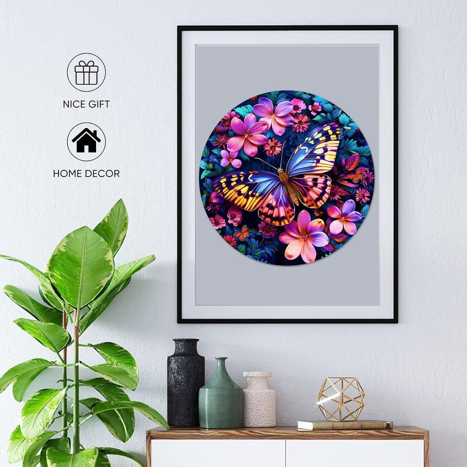 Rompecabezas de Madera Ruikiyart 200 Piezas Colibrí 28.4 cm