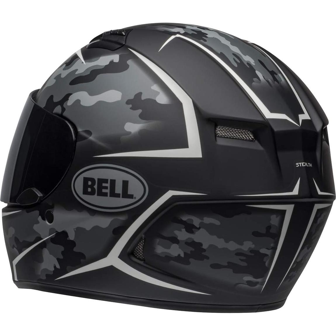 Casco de motocicleta Bell Qualifier Negro Mate X-Small