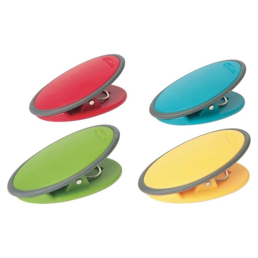 Juego de 4 Clips para Bolsas Chef'n - Colores Brillantes