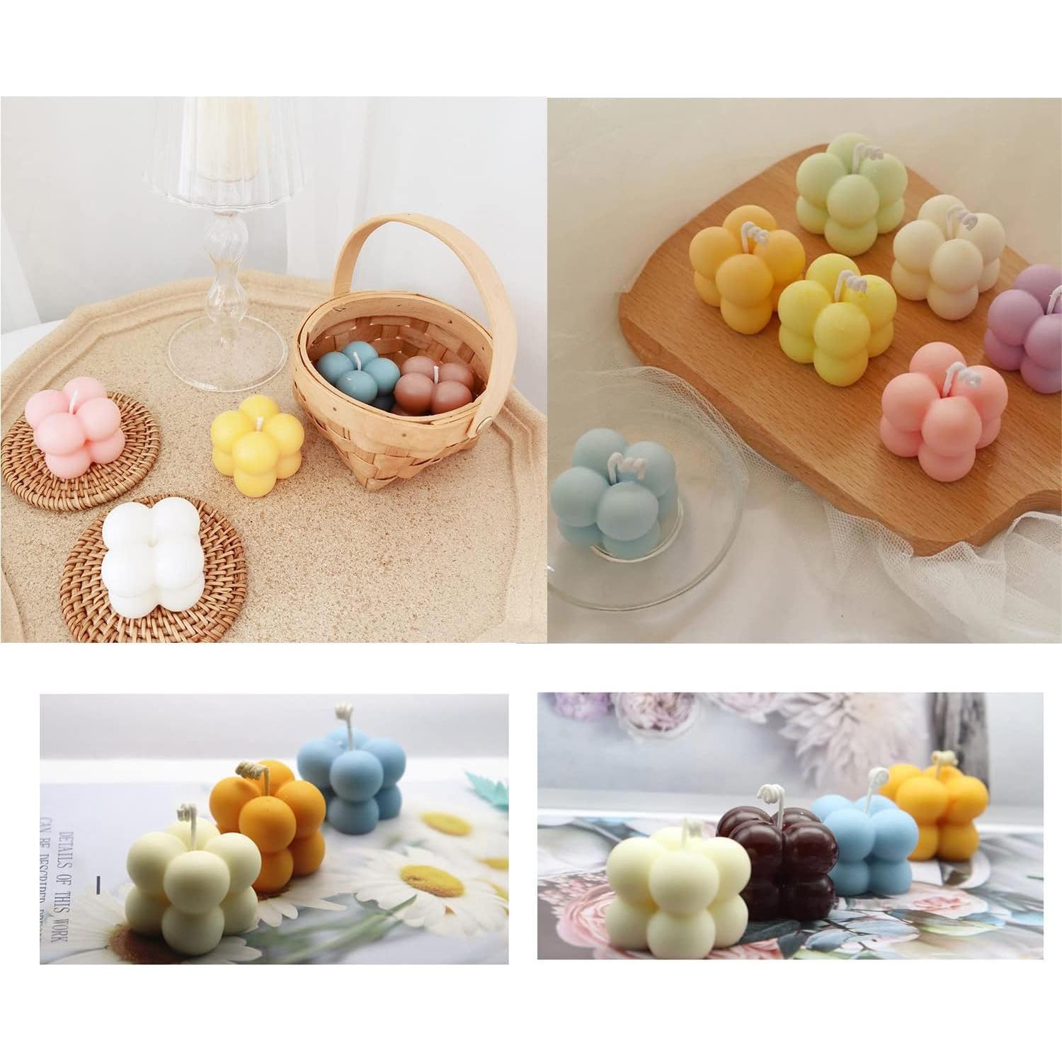 Molde de Silicona para Velas 3D Konrisa 15 Cavidades