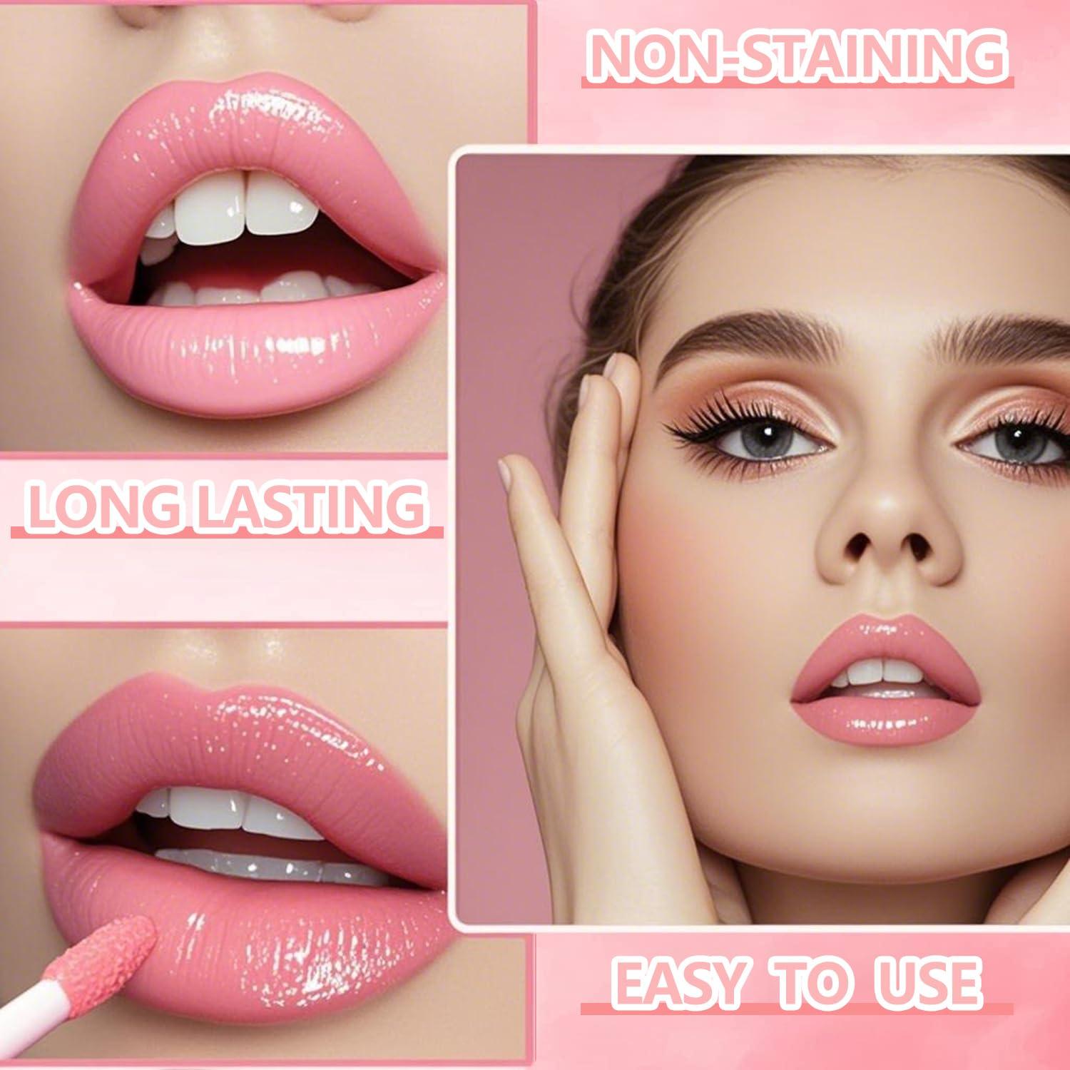 Set de Tinte de Labios Eakroo 6 Colores Multiusos Hidratante