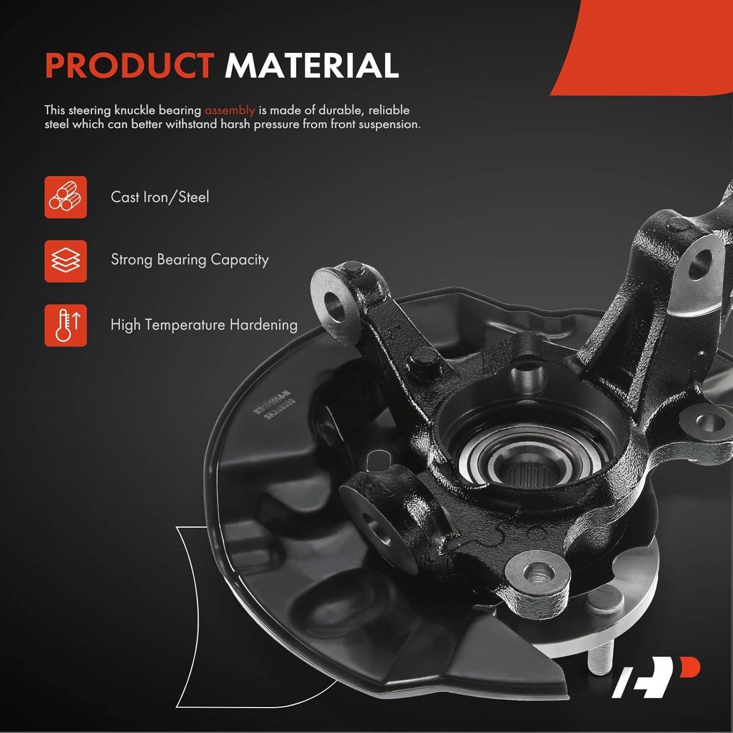 Eje de Dirección Frontal Izquierdo A-Premium para Toyota Corolla 2003-2008