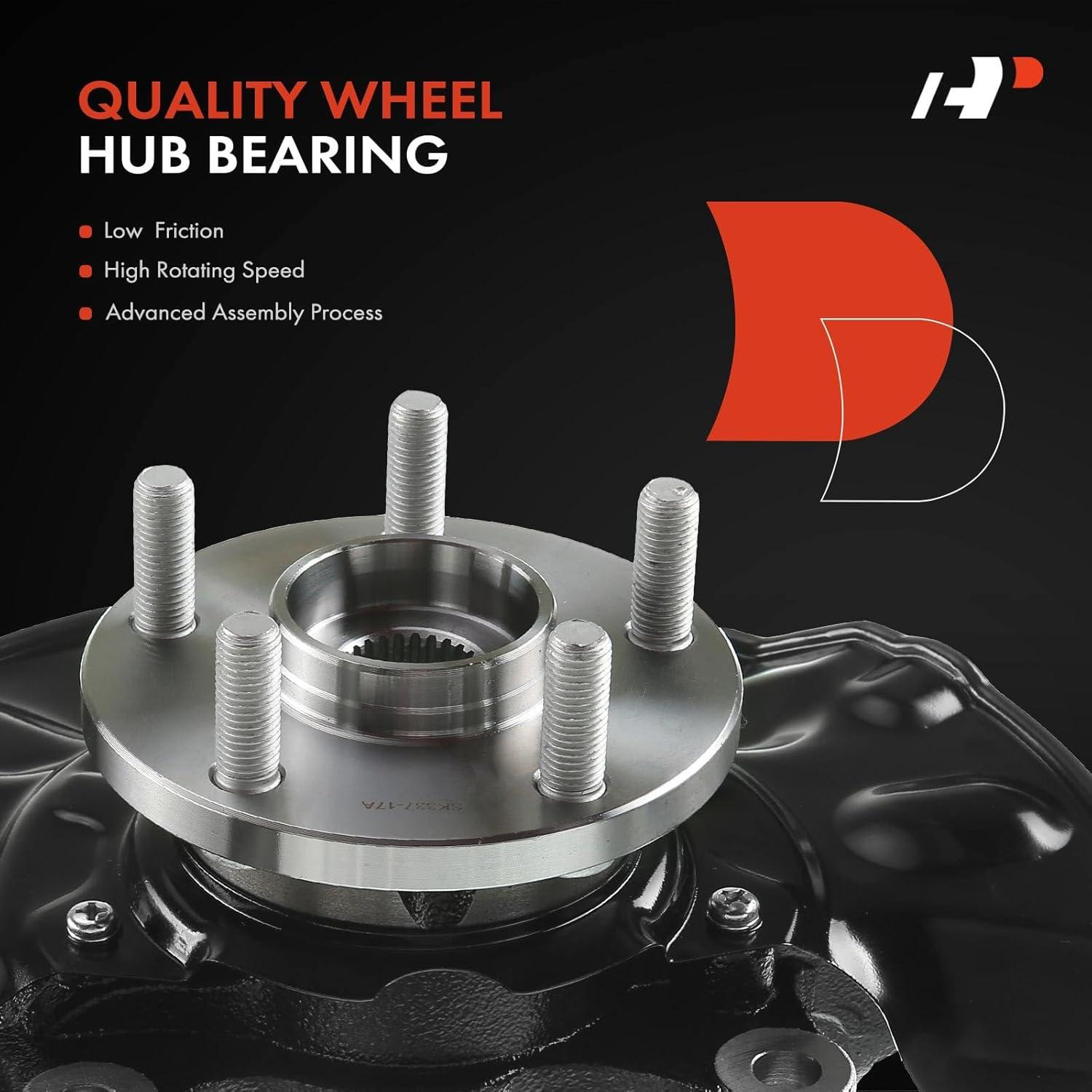 Eje de Dirección Frontal Izquierdo A-Premium para Toyota Corolla 2003-2008