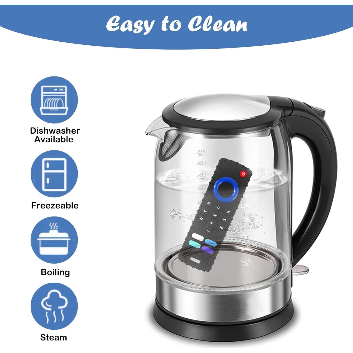 Juguete Mordedor para Bebés Control Remoto Silicona 2pcs