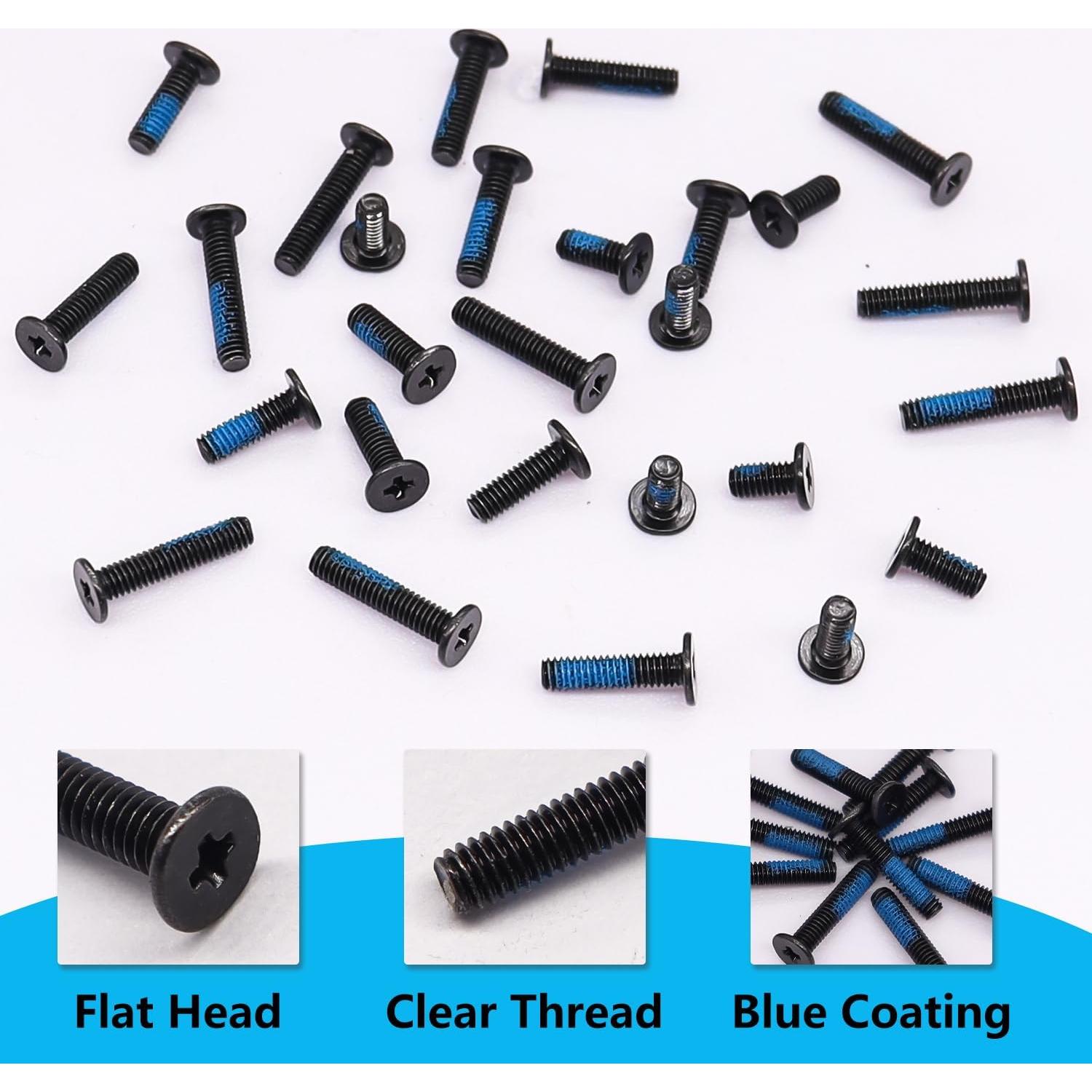Kit de Tornillos para Laptop 500PCS Bemaka M2 M2.5 M3 Azul