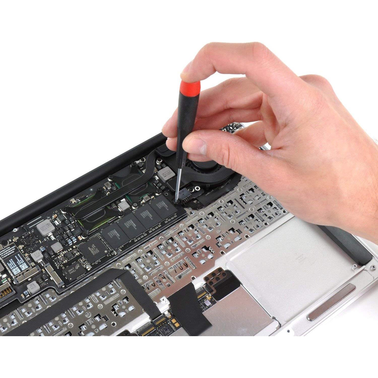 Kit de Tornillos Electrónicos Persberg 360pcs M2 M2.5 M3 Negro