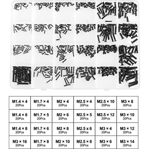 Kit de Tornillos de Reemplazo QTEATAK 480 Pcs para Laptop