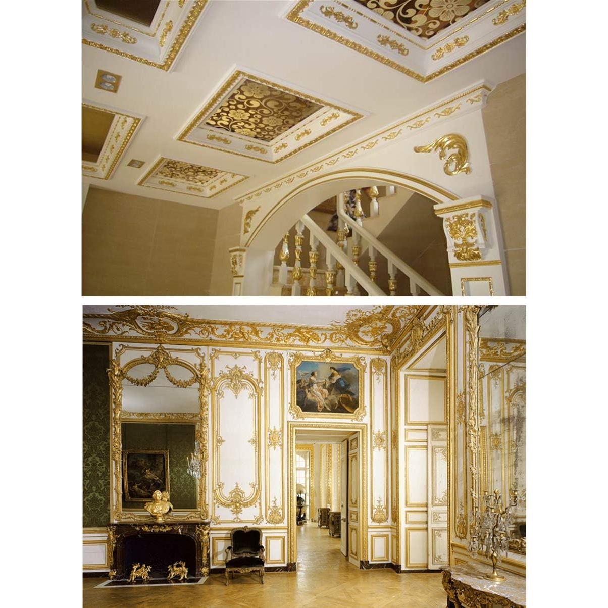 Hojas de Imitación de Foil Dorado GLSTOY 14x14cm para Manualidades