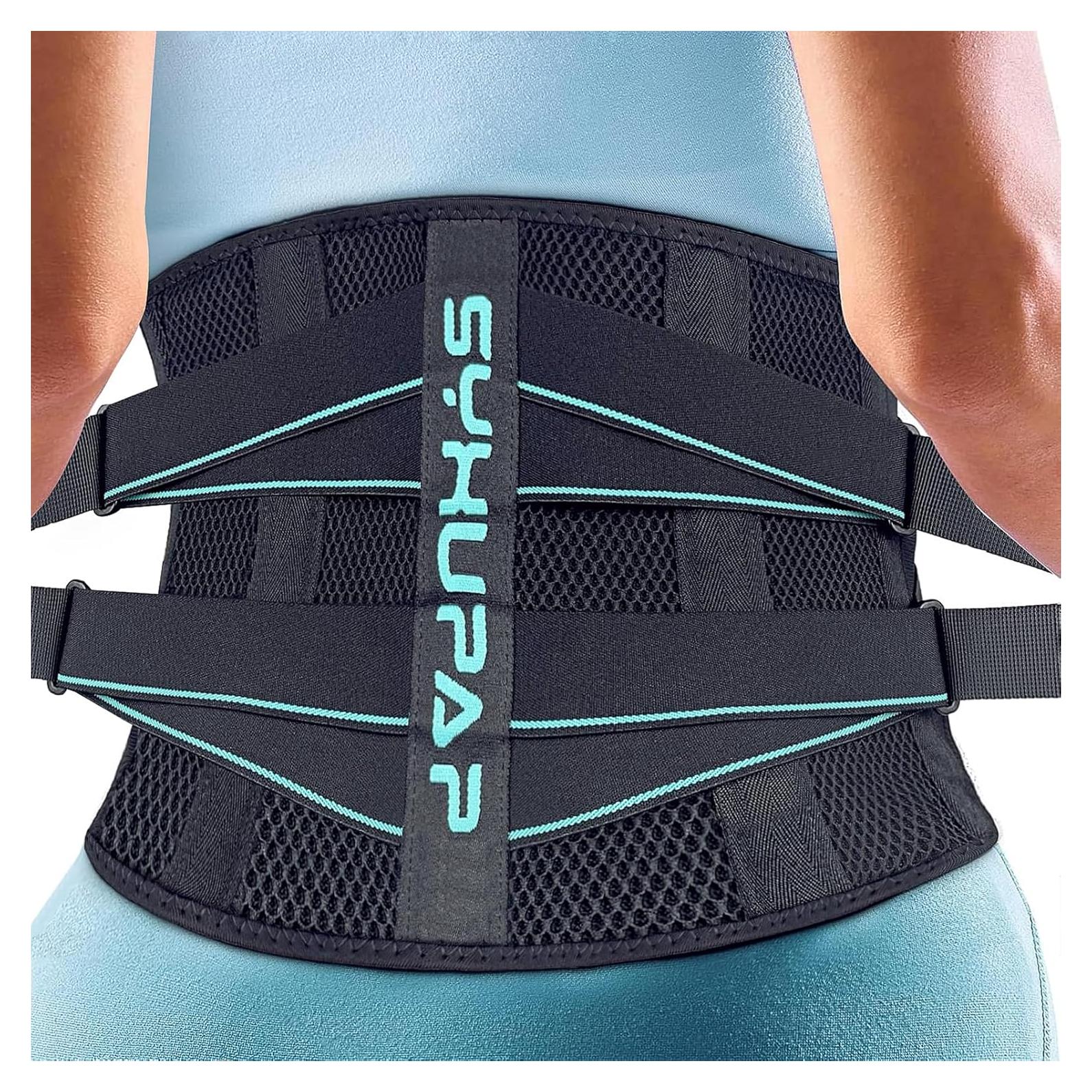Faja Lumbar SYXUPAP Ajustable para Alivio de Dolor Espalda