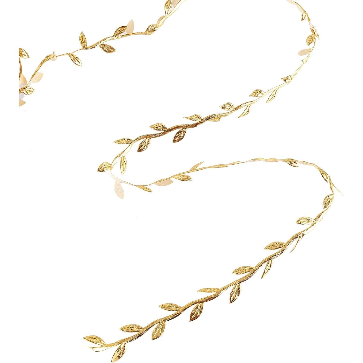 Cinta de Hoja de Oro Artificial DECORA 36 Yards 32.92m