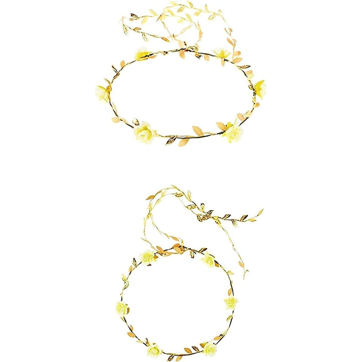 Cinta de Hoja de Oro Artificial DECORA 36 Yards 32.92m