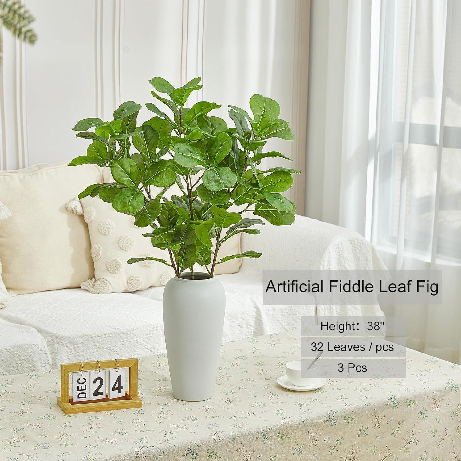 Ramas de Higuera Artificial Heleze 96.5 cm 3 Unidades Decoración