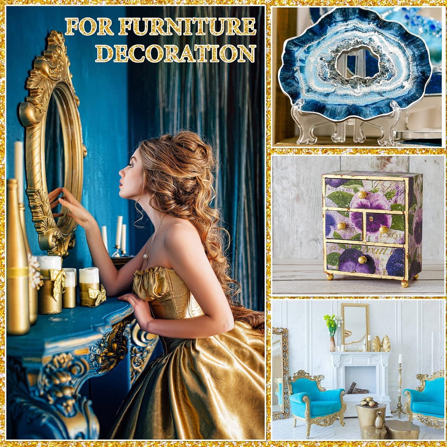 Hojas de Oro Imitación Sadnyy 1000 Piezas 20 Colores 8x8.5cm