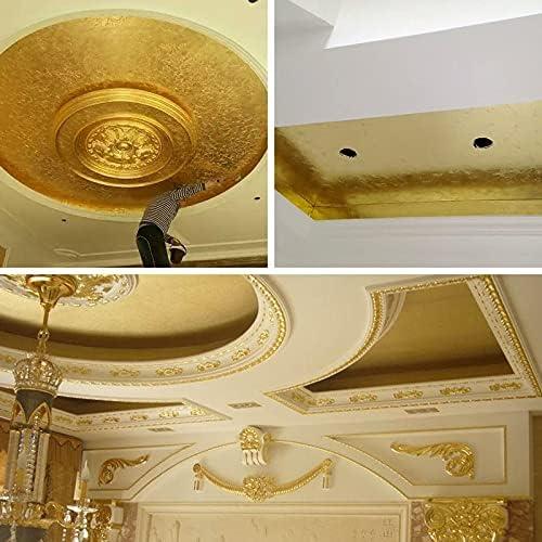 Hojas de Oro Imitación DECONICER 200 pcs 8x8.5 cm