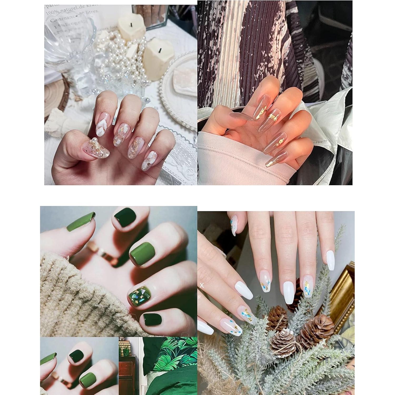 Hojas de Oro Imitación DECONICER 200 pcs 8x8.5 cm