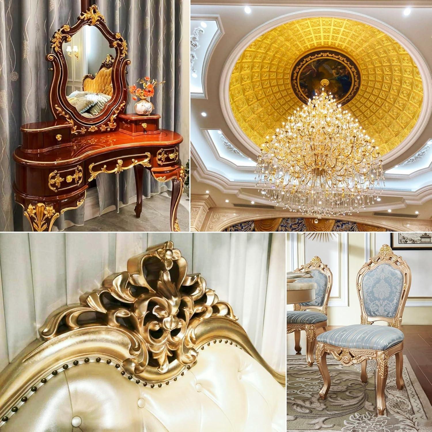 Kit de Adhesivo y Hoja de Oro KIRIN 110ml para Manualidades