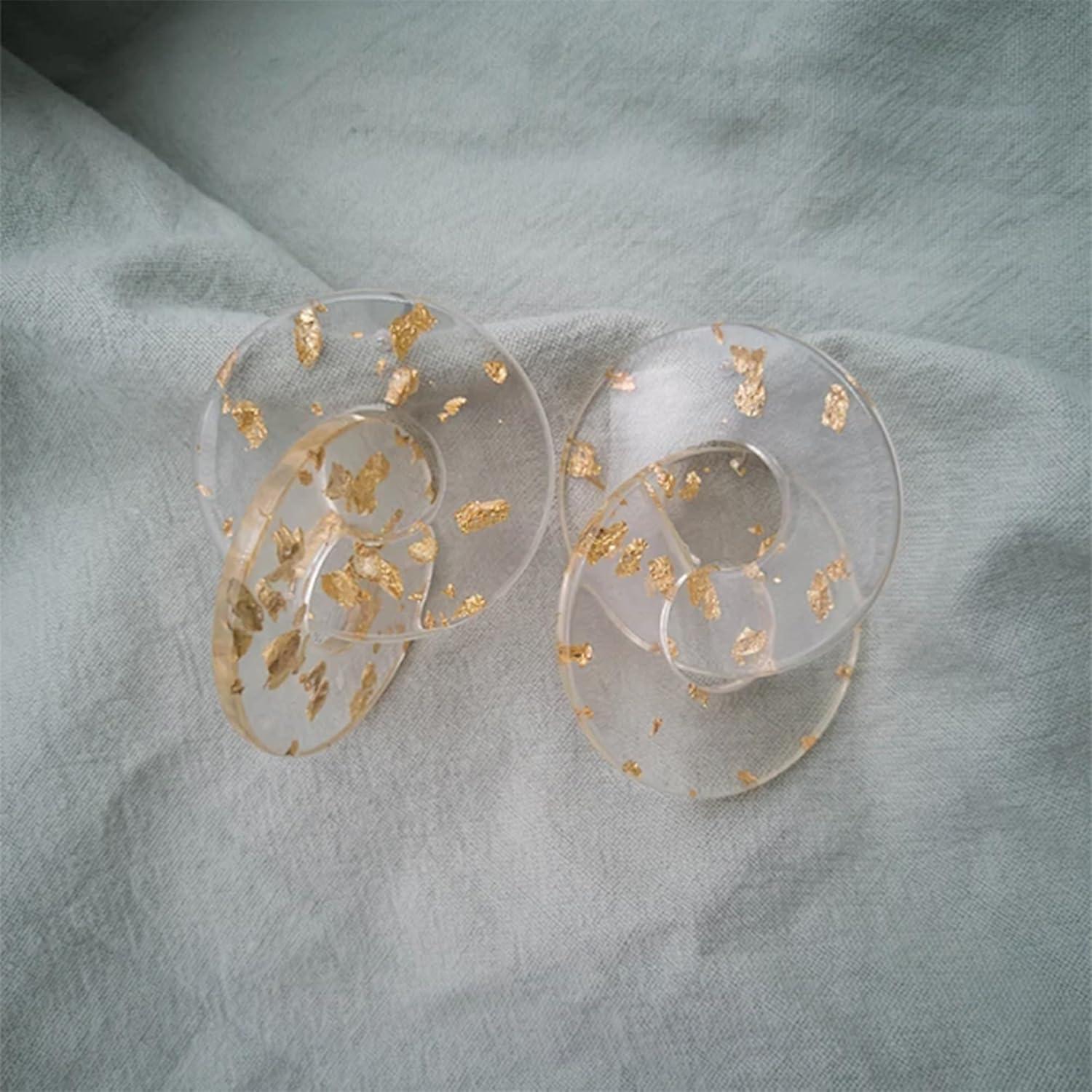 Hojas de Oro Imitación KINNO 5 Pcs 11 x 11 cm para Manualidades