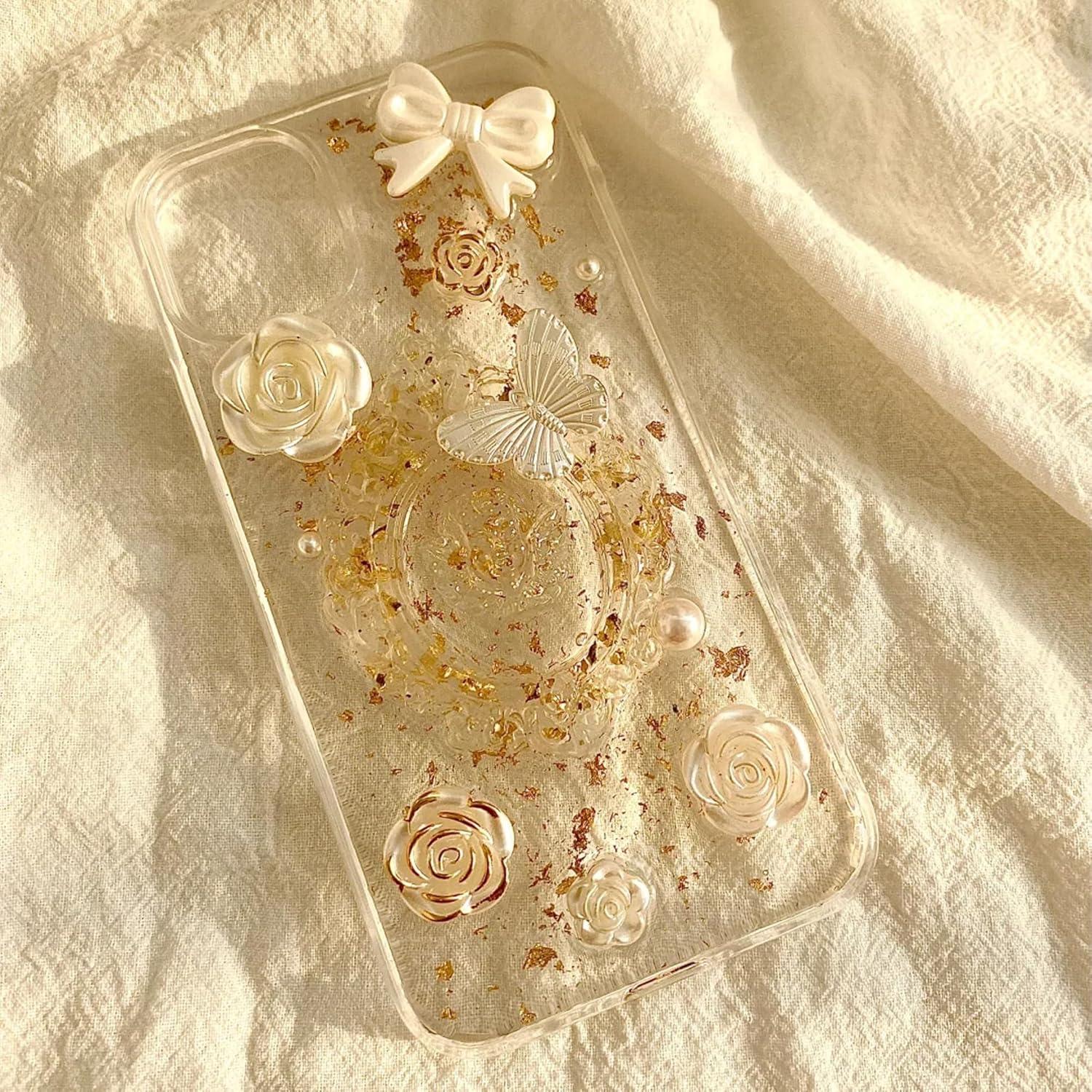 Hojas de Oro Imitación KINNO 5 Pcs 11 x 11 cm para Manualidades