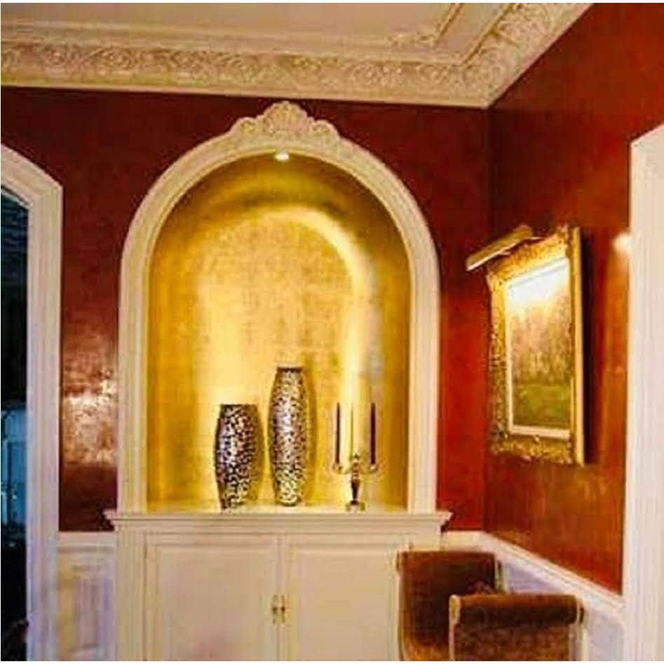 300 Hojas de Oro, Plata y Cobre 8x8cm para Manualidades